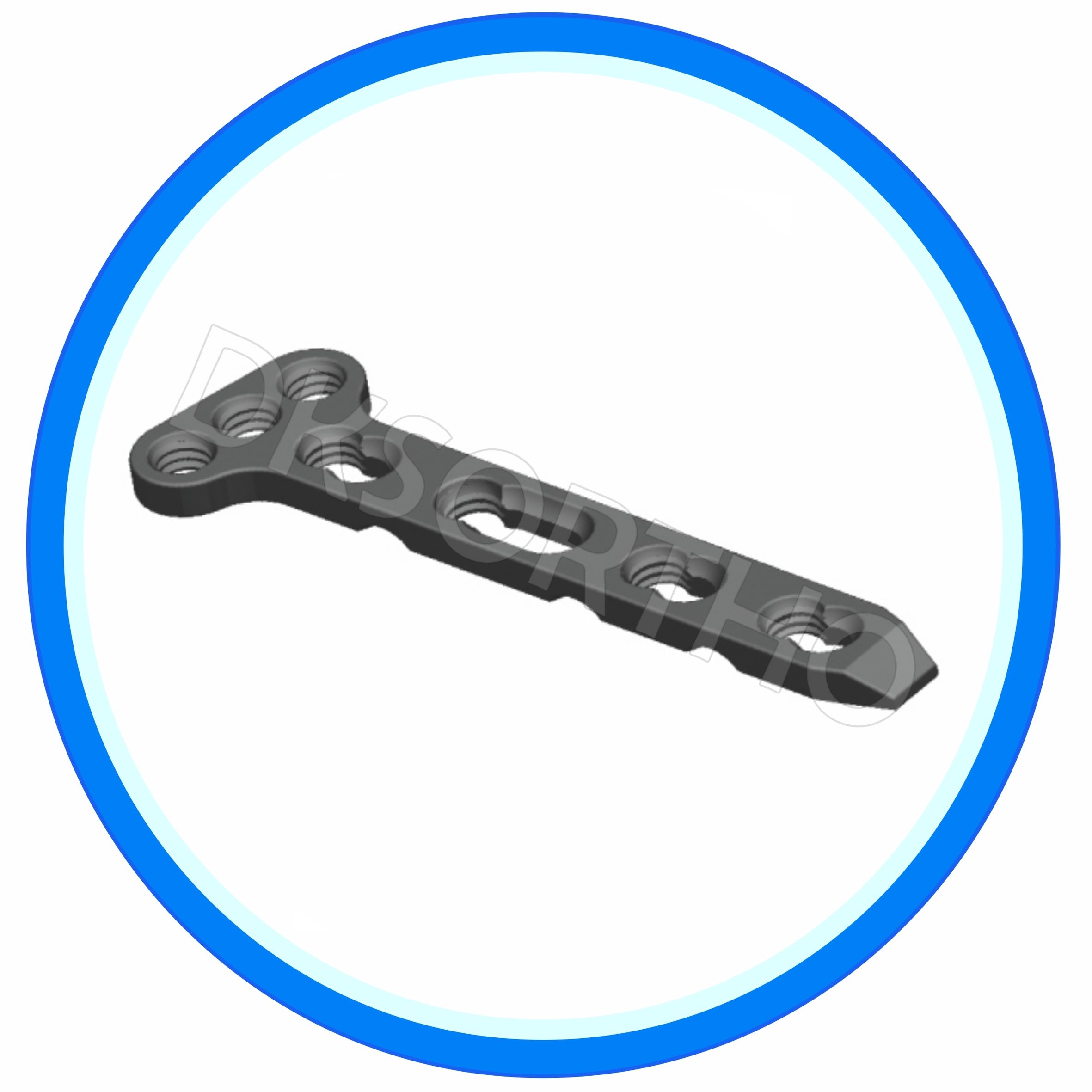 Dorsal Distal Radius T - Oblique Locked Plate